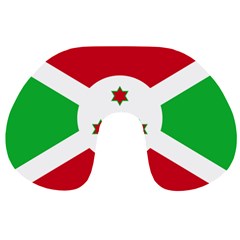 Flag of Burundi Travel Neck Pillows