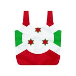 Flag of Burundi Full Print Recycle Bags (S)  Front