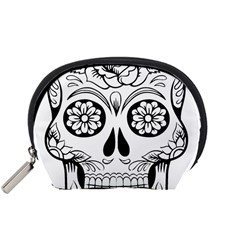 Sugar Skull Accessory Pouches (small)  by StarvingArtisan