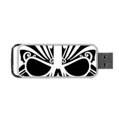 Tribal Sugar Skull Portable Usb Flash (one Side) by StarvingArtisan