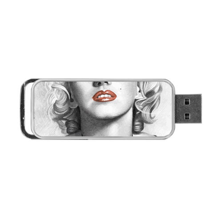 Blonde Bombshell Portable USB Flash (Two Sides)