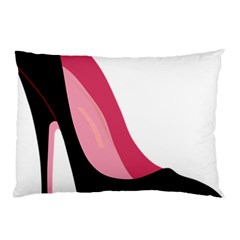 Stiletto  Pillow Case (two Sides) by StarvingArtisan