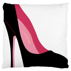 Stiletto  Large Flano Cushion Case (one Side) by StarvingArtisan