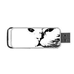 Cat Portable Usb Flash (one Side) by StarvingArtisan