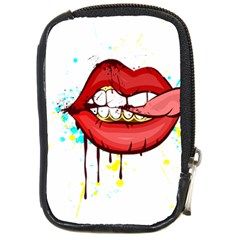Bit Your Tongue Compact Camera Cases by StarvingArtisan