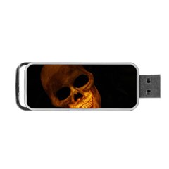 Skull Portable Usb Flash (two Sides) by StarvingArtisan