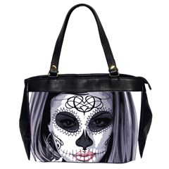 Sugar Skull Office Handbags (2 Sides)  by StarvingArtisan