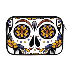 Sugar Skull Apple Macbook Pro 17  Zipper Case by StarvingArtisan