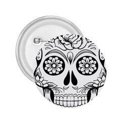 Sugar Skull 2 25  Buttons