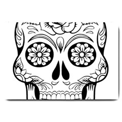 Sugar Skull Large Doormat 