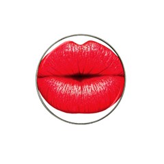 Oooooh Lips Hat Clip Ball Marker by StarvingArtisan