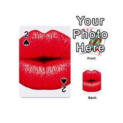 Oooooh Lips Playing Cards 54 (mini)  by StarvingArtisan