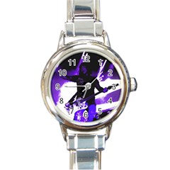 Sixx Round Italian Charm Watch