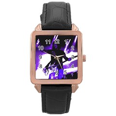 Sixx Rose Gold Leather Watch  by StarvingArtisan