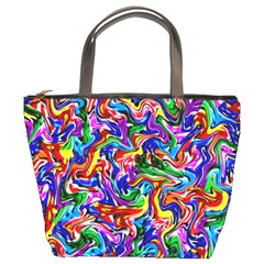 Artwork By Patrick-colorful-39 Bucket Bags by ArtworkByPatrick