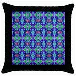 ARTWORK BY PATRICK-Colorful-41 Throw Pillow Case (Black)