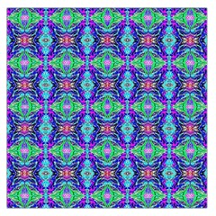 Artwork By Patrick-colorful-41 Large Satin Scarf (square) by ArtworkByPatrick