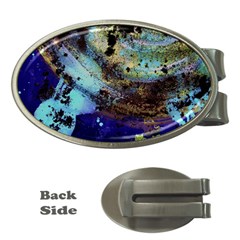 Blue Options 3 Money Clips (oval) 