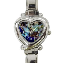 Blue Options 3 Heart Italian Charm Watch by bestdesignintheworld