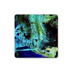 Blue Options 6 Square Magnet by bestdesignintheworld