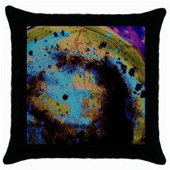 Blue Options 5 Throw Pillow Case (black) by bestdesignintheworld