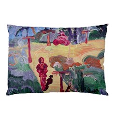 Trail Pillow Case (two Sides)