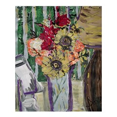 Sunflowers And Lamp Shower Curtain 60  X 72  (medium) 