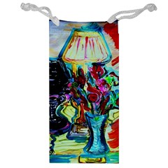 Still Life With Two Lamps Jewelry Bag