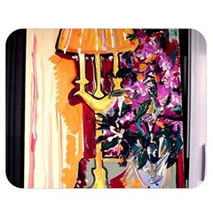 Still Life With Lamps And Flowers Double Sided Flano Blanket (medium)  by bestdesignintheworld
