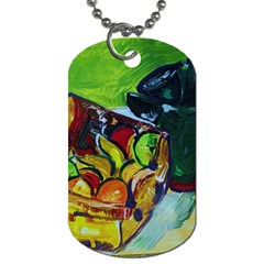 Still Life With A Pigy Bank Dog Tag (two Sides) by bestdesignintheworld