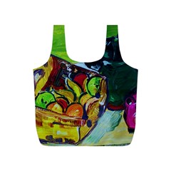 Still Life With A Pigy Bank Full Print Recycle Bags (s)  by bestdesignintheworld