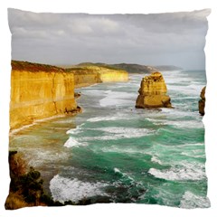 Coastal Landscape Large Cushion Case (one Side) by Modern2018