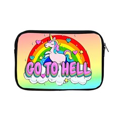 Go To Hell - Unicorn Apple Ipad Mini Zipper Cases by Valentinaart