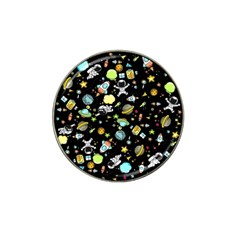 Space Pattern Hat Clip Ball Marker (4 Pack) by Valentinaart