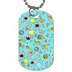 Space Pattern Dog Tag (Two Sides)