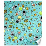 Space Pattern Canvas 8  x 10  8.15 x9.66  Canvas - 1