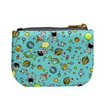 Space Pattern Mini Coin Purses Back