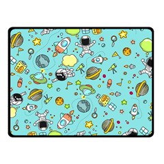 Space Pattern Fleece Blanket (Small)