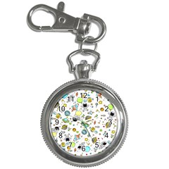 Space Pattern Key Chain Watches by Valentinaart