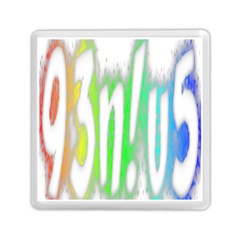 Genius Funny Typography Bright Rainbow Colors Memory Card Reader (square)  by yoursparklingshop