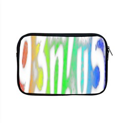 Genius Funny Typography Bright Rainbow Colors Apple Macbook Pro 15  Zipper Case by yoursparklingshop