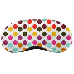 Dotted Pattern Background Sleeping Masks