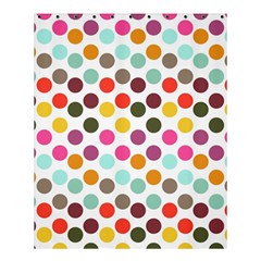 Dotted Pattern Background Shower Curtain 60  x 72  (Medium) 