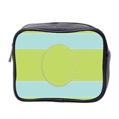 Lace Polka Dots Border Mini Toiletries Bag 2-side by Modern2018