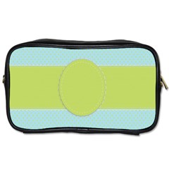 Lace Polka Dots Border Toiletries Bags by Modern2018