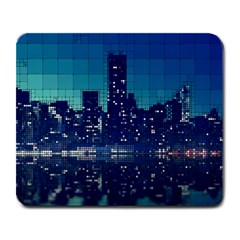 Skyscrapers City Skyscraper Zirkel Large Mousepads by Simbadda