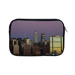 Skyline City Manhattan New York Apple Ipad Mini Zipper Cases by Simbadda