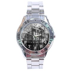 Reflection Canal Water Street Stainless Steel Analogue Watch by Simbadda