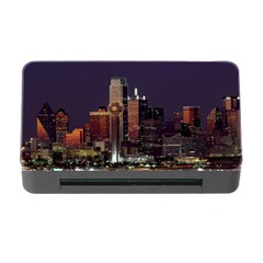 Dallas Texas Skyline Dusk Usa Memory Card Reader With Cf by Simbadda