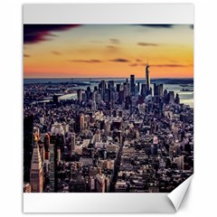 New York Skyline Architecture Nyc Canvas 16  X 20  